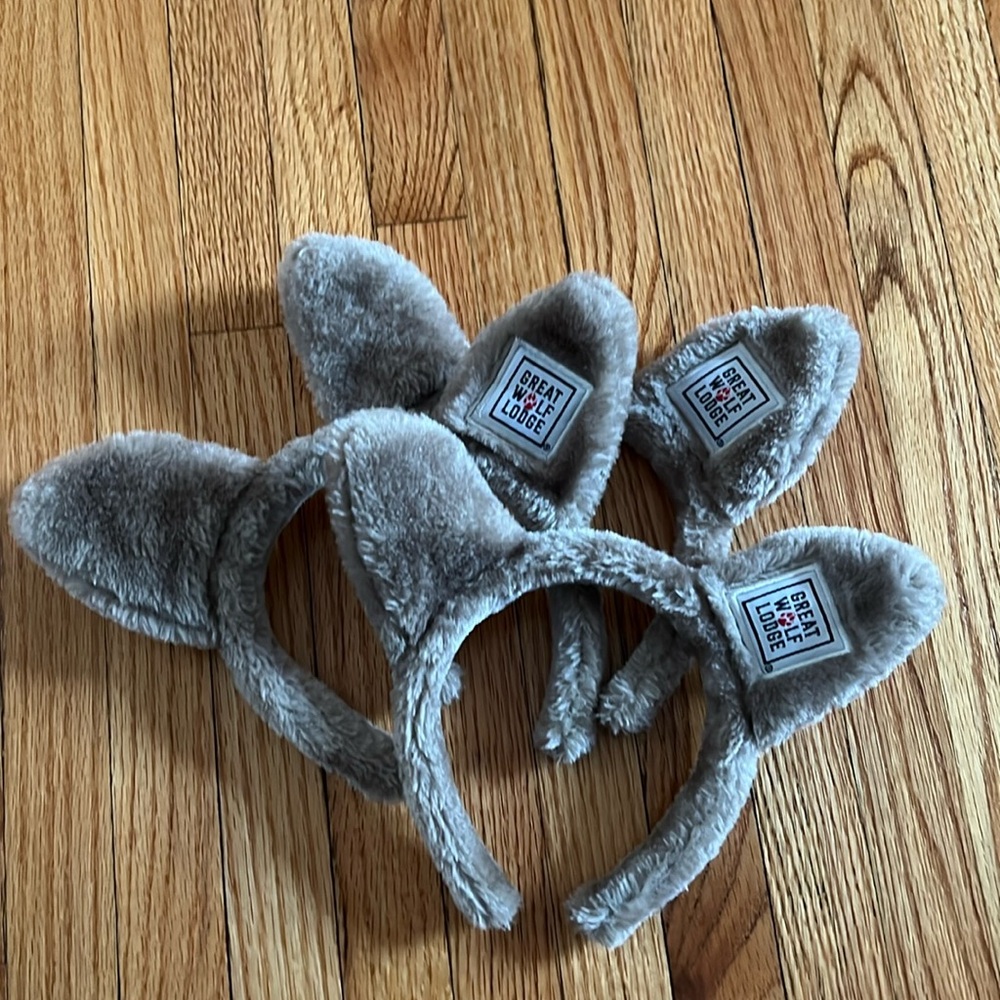 Wolf headbands pack of 3
